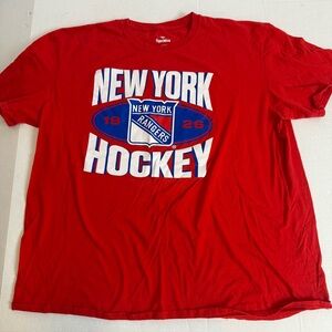 Fanatics New York Rangers Red T-Shirt 100% cotton
